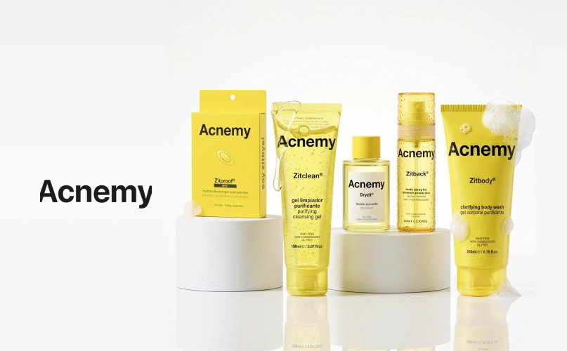 Acnemy — новый подход к уходу за кожей с высыпаниями