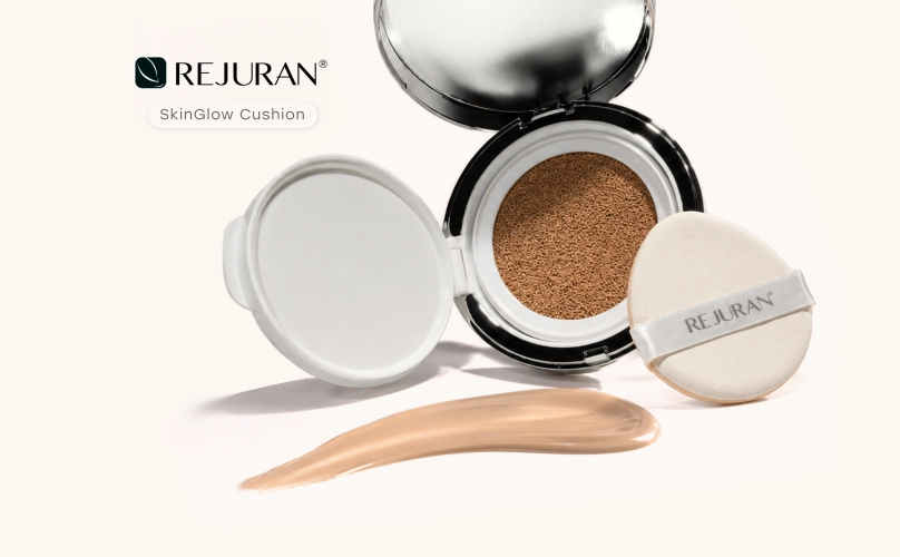 Rejuran SkinGlow Cushion SPF 50+: усе про тональний кушон, що вже став бестселером