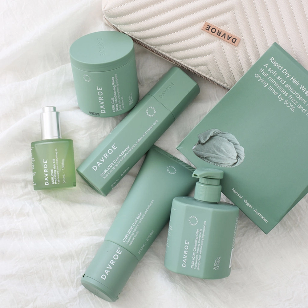 Бальзам для вьющихся волос Curlicue Curl Balm DAVROE Объем 200 мл — фото 5