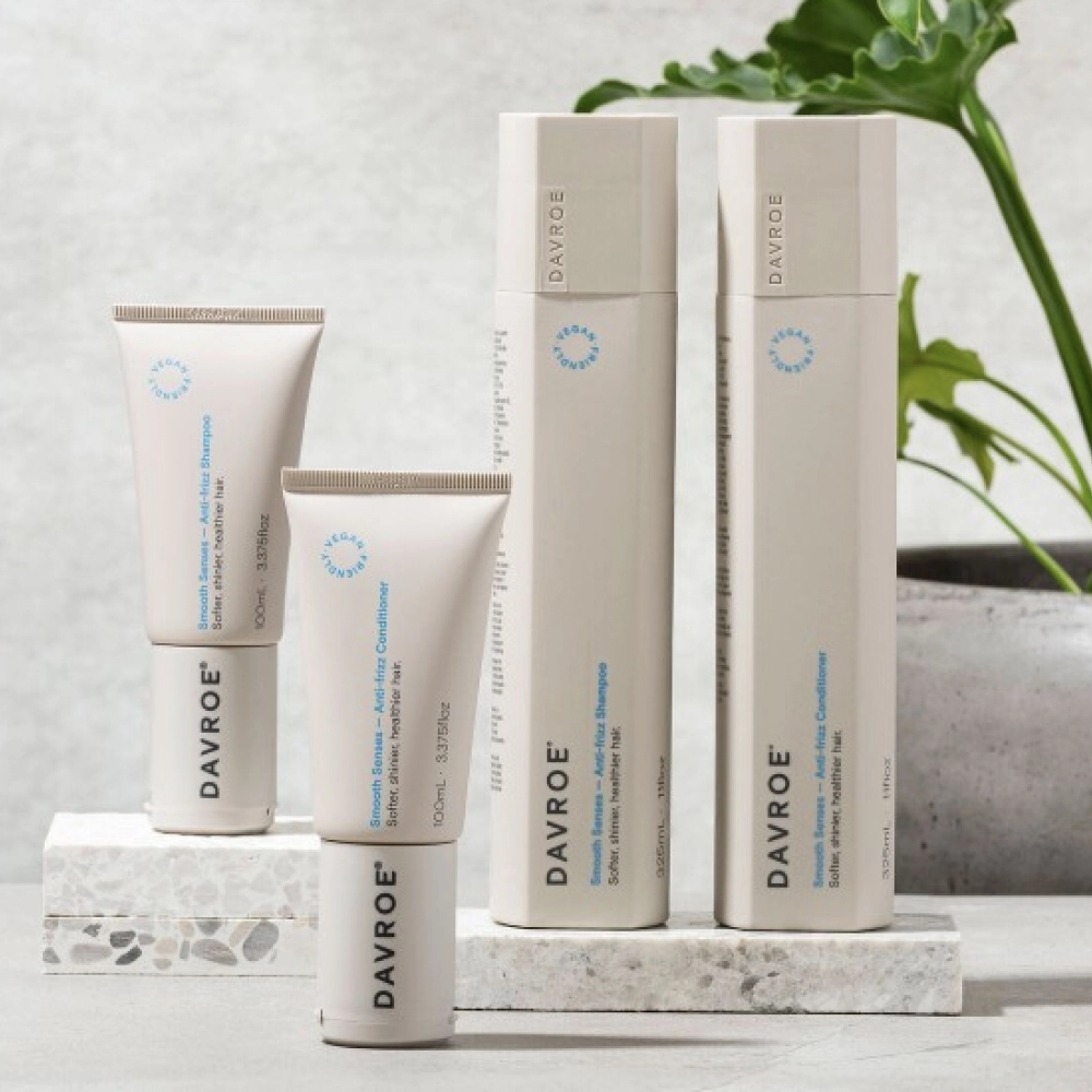 Кондиціонер для гладкості волосся Smooth Senses Anti-Frizz Conditioner DAVROE Обʼєм 325 мл — фото 3