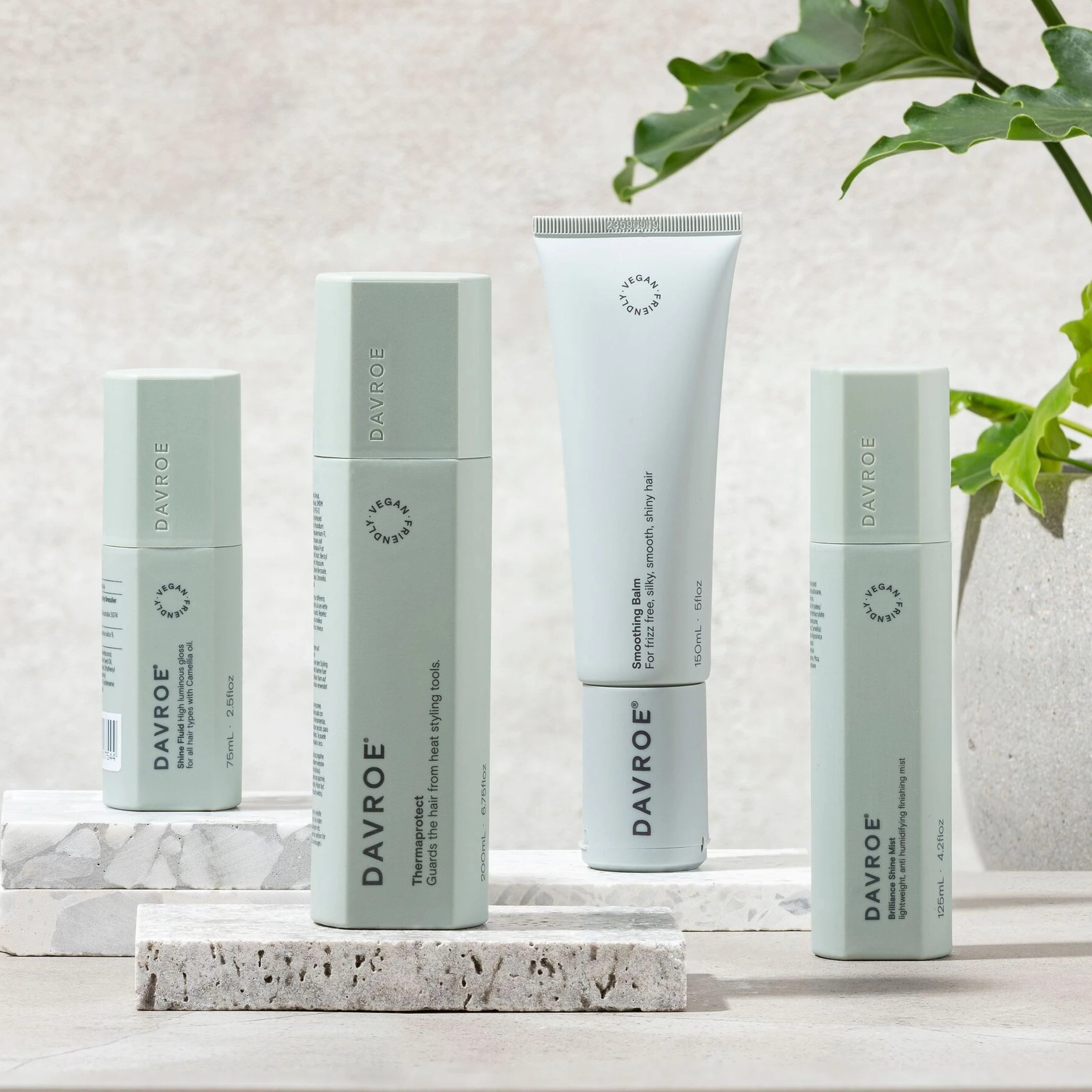Разглаживающий бальзам для волос Smoothing Balm DAVROE Объем 150 мл — фото 6