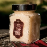 Кокосовий скраб для тіла Квіти Лотоса та Франжипані Lulur Scrub Lotus and Frangipani Flower LA SULTANE DE SABA Обʼєм 300 мл — фото 3