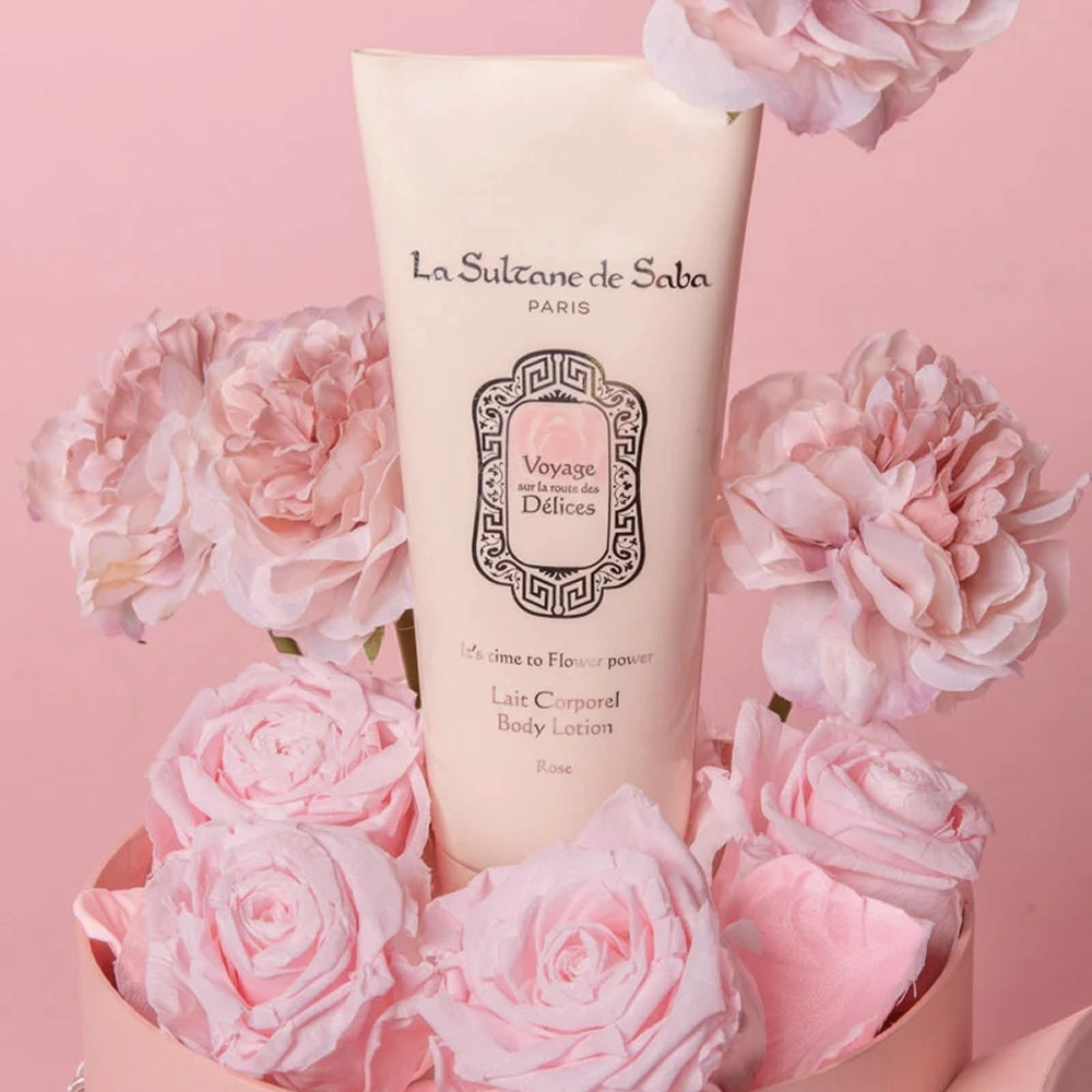 Молочко для тела Роза Body Lotion Rose LA SULTANE DE SABA Объем 200 мл — фото 3