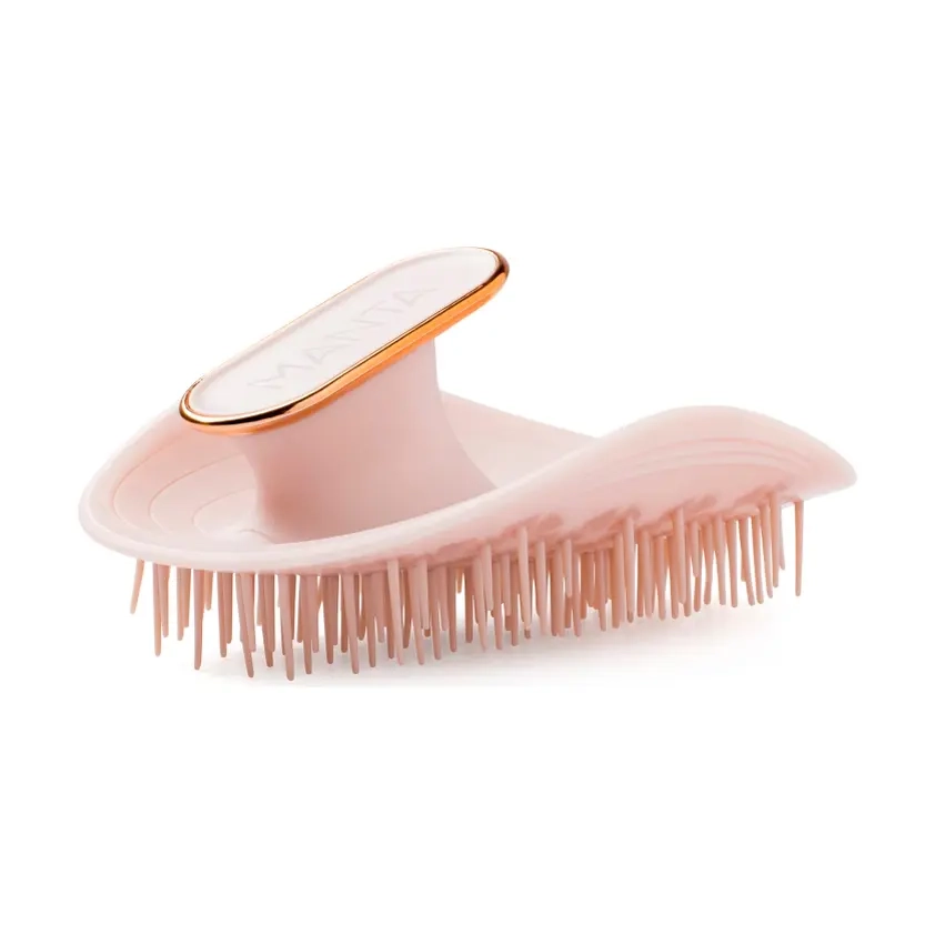 Расческа для волос - Розовая Brush Pink/Rose Gold MANTA