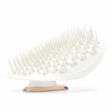 Щітка для волосся - Біла Brush White/Rose Gold MANTA — фото 2