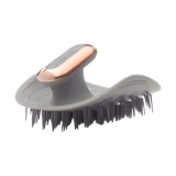 Массажная щетка для волос Pulse Brush Grey MANTA