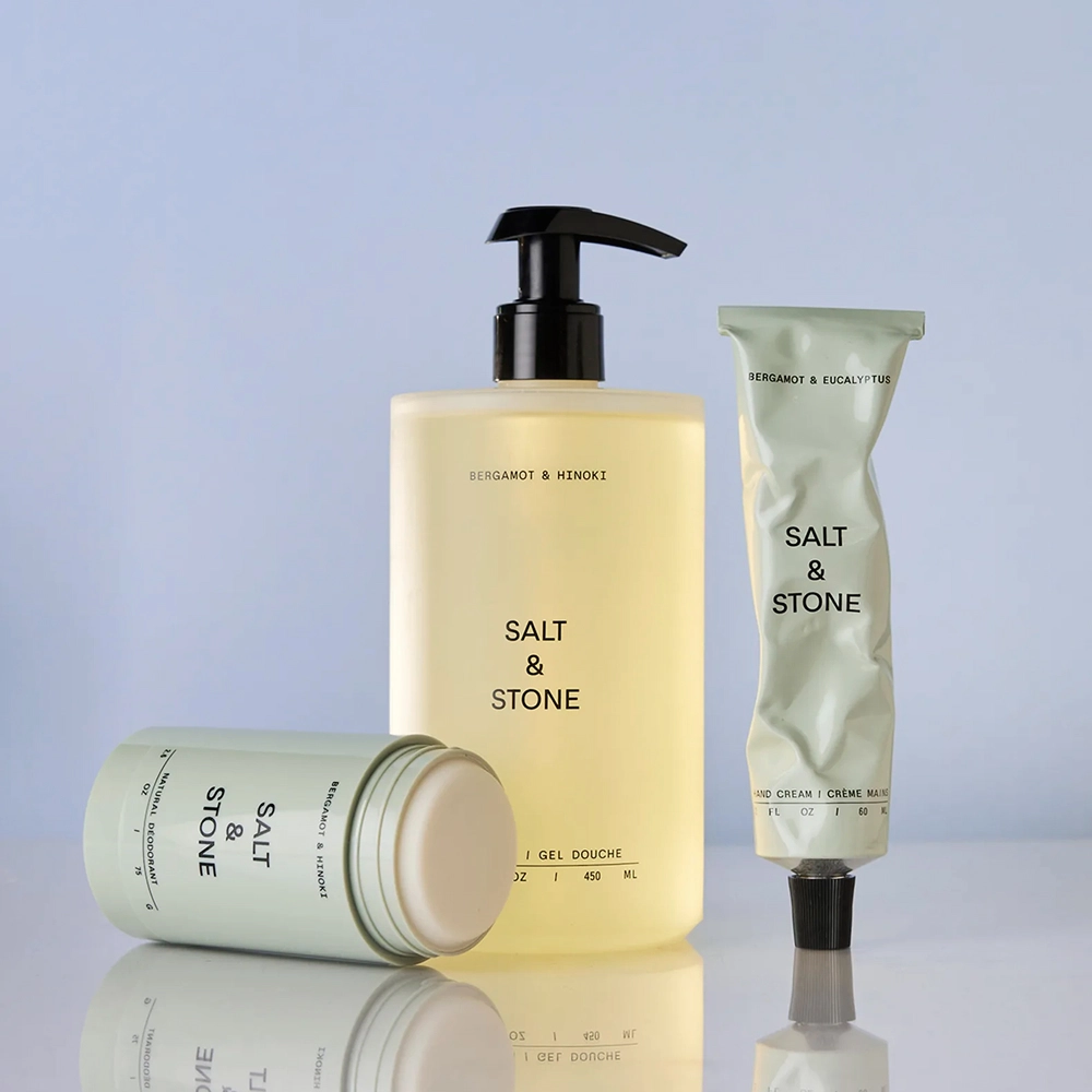 Крем для рук с ароматом бергамота и эвкалипта Hand Cream Bergamot & Eucalyptus SALT & STONE Объем 60 мл — фото 4