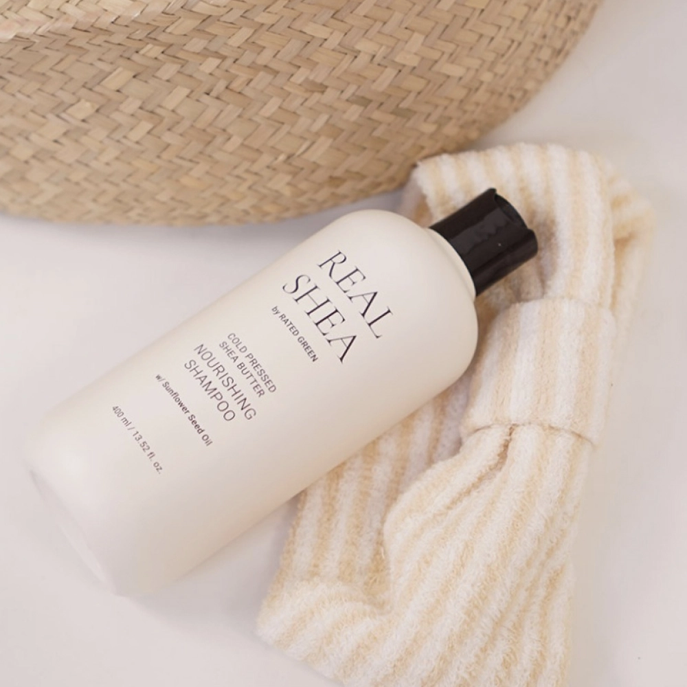 Поживний шампунь з олією ши Real Shea Nourishing Shampoo RATED GREEN Обʼєм 400 мл — фото 4