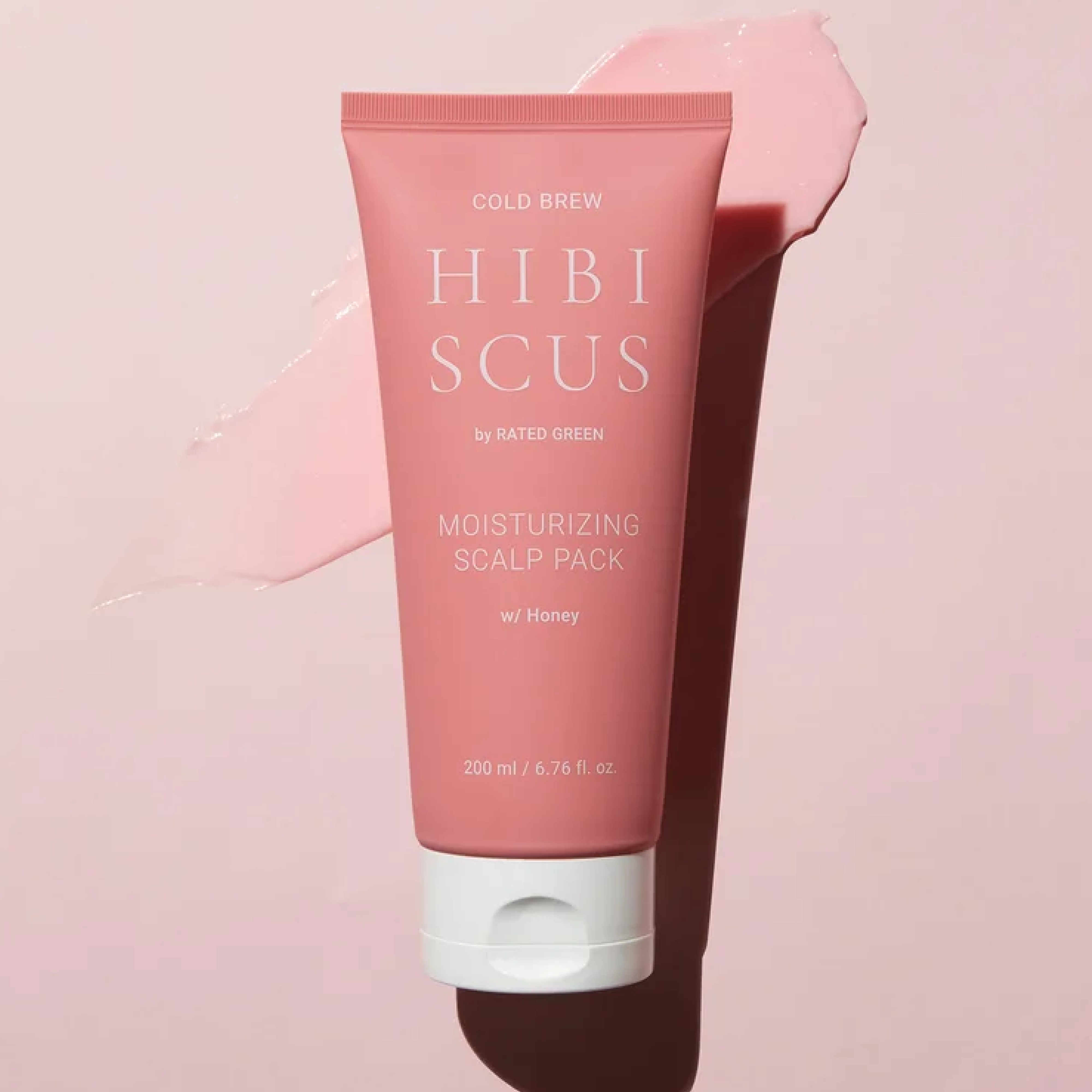 Зволожуюча маска з екстрактом гібіскуса Hibiscus Moisturizing Scalp Pack with Honey RATED GREEN Обʼєм 200 мл — фото 3