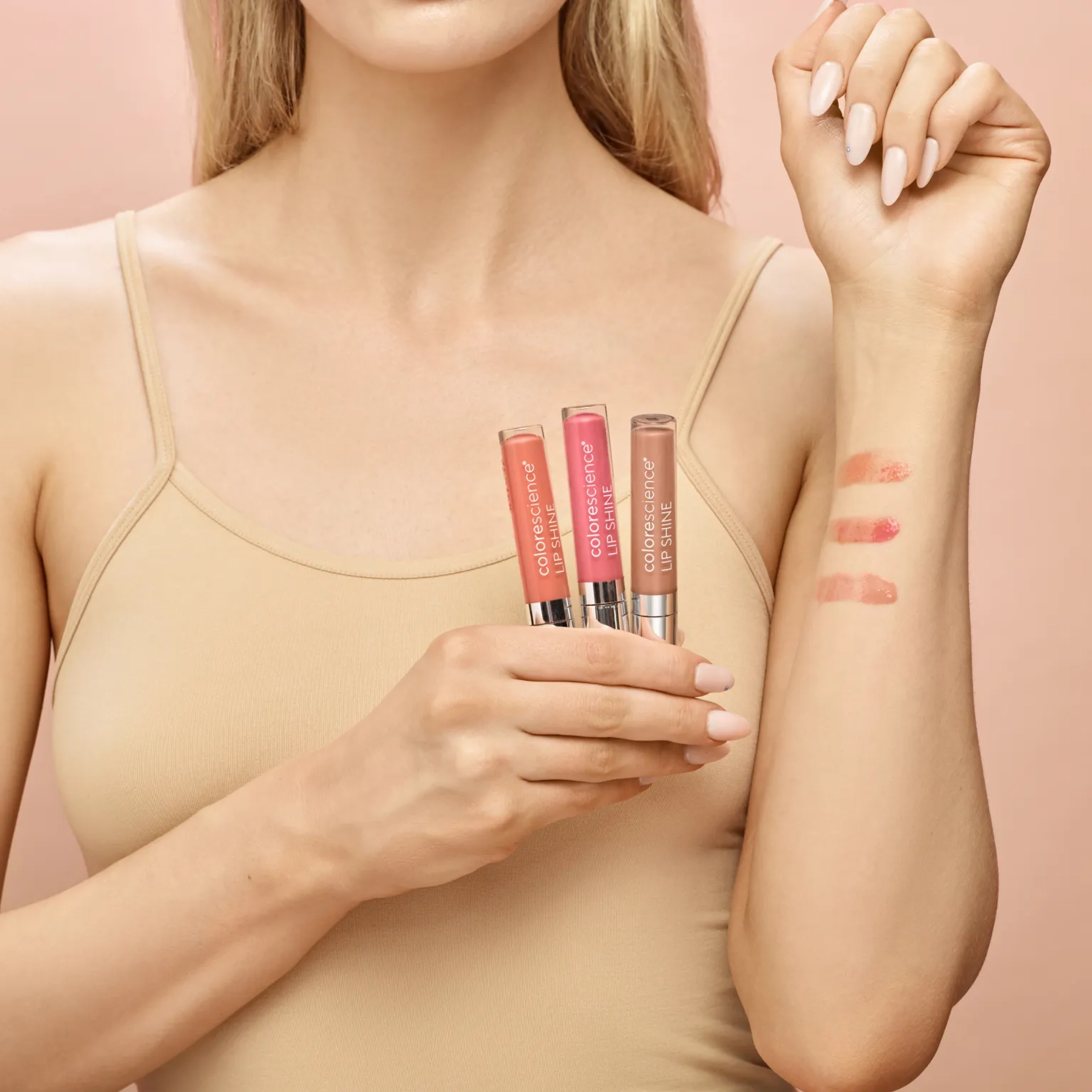Блиск для губ Lip Shine  SPF 35 COLORESCIENCE Відтінок Coral — фото 4