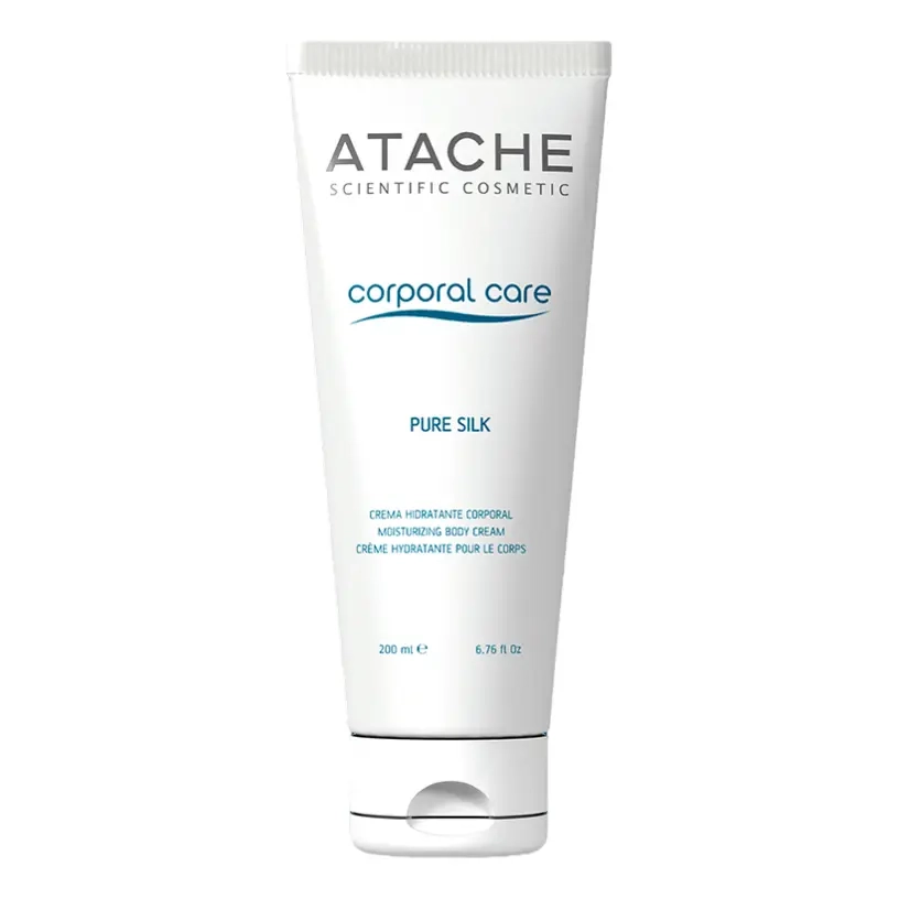 Крем для глибокого зволоження та живлення шкіри Corporal Care Pure Silk ATACHE Обʼєм 200 мл