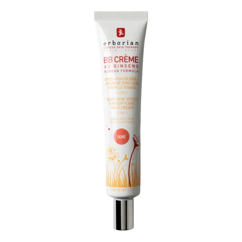 BB крем з тонуючим ефектом BB Cream Dore ERBORIAN Обʼєм 40 мл