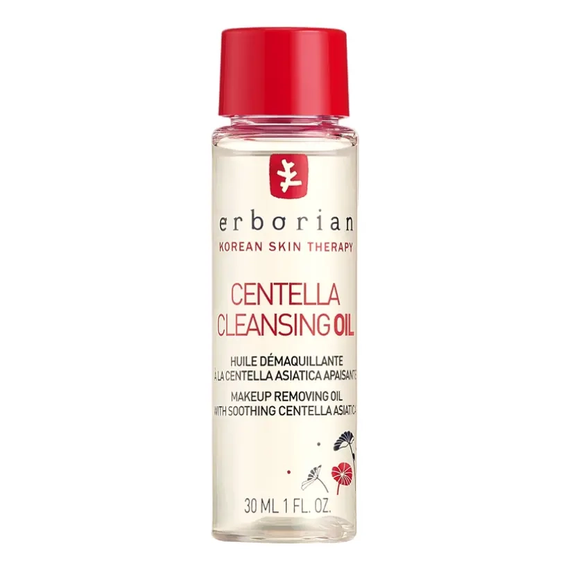 Масло для очищения лица с экстрактом центеллы Centella Facial Cleansing Oil ERBORIAN Объем 30 мл
