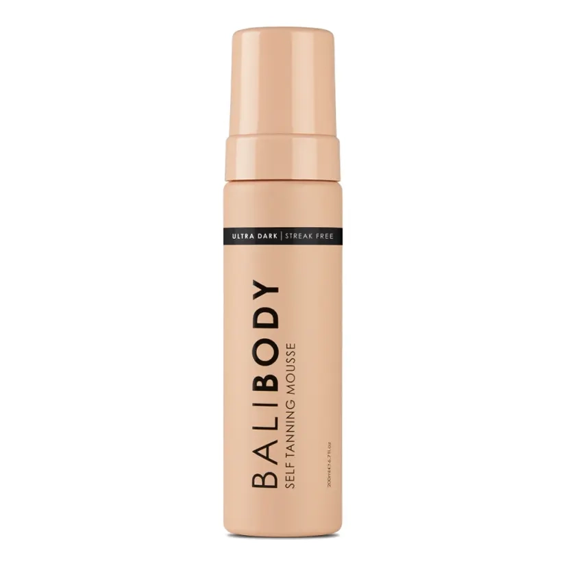 Ультратемный мусс-автозагар для тела Ultra Dark Self Tanning Mousse BALI BODY Объем 200 мл