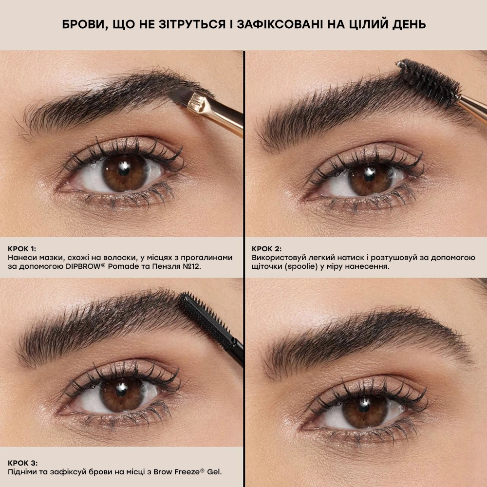 Помада для брів Dipbrow Pomade ANASTASIA BEVERLY HILLS Відтінок Taupe — фото 4
