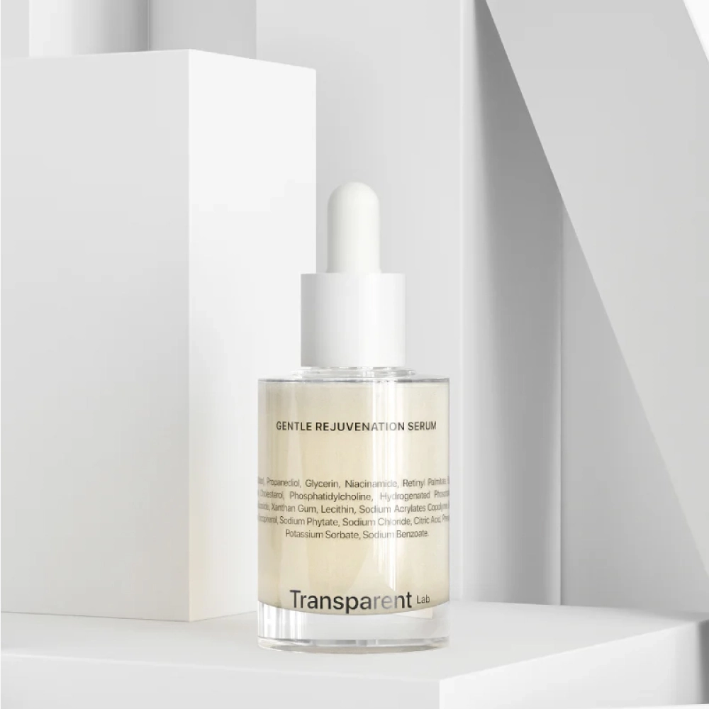 Сироватка для оновлення шкіри Gentle Rejuvenation Serum TRANSPARENT LAB Обʼєм 30 мл — фото 6