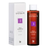 Шампунь для профілактичного застосування для всіх типів волосся System4 3 Mild Shampoo SIM SENSITIVE Обʼєм 250 мл