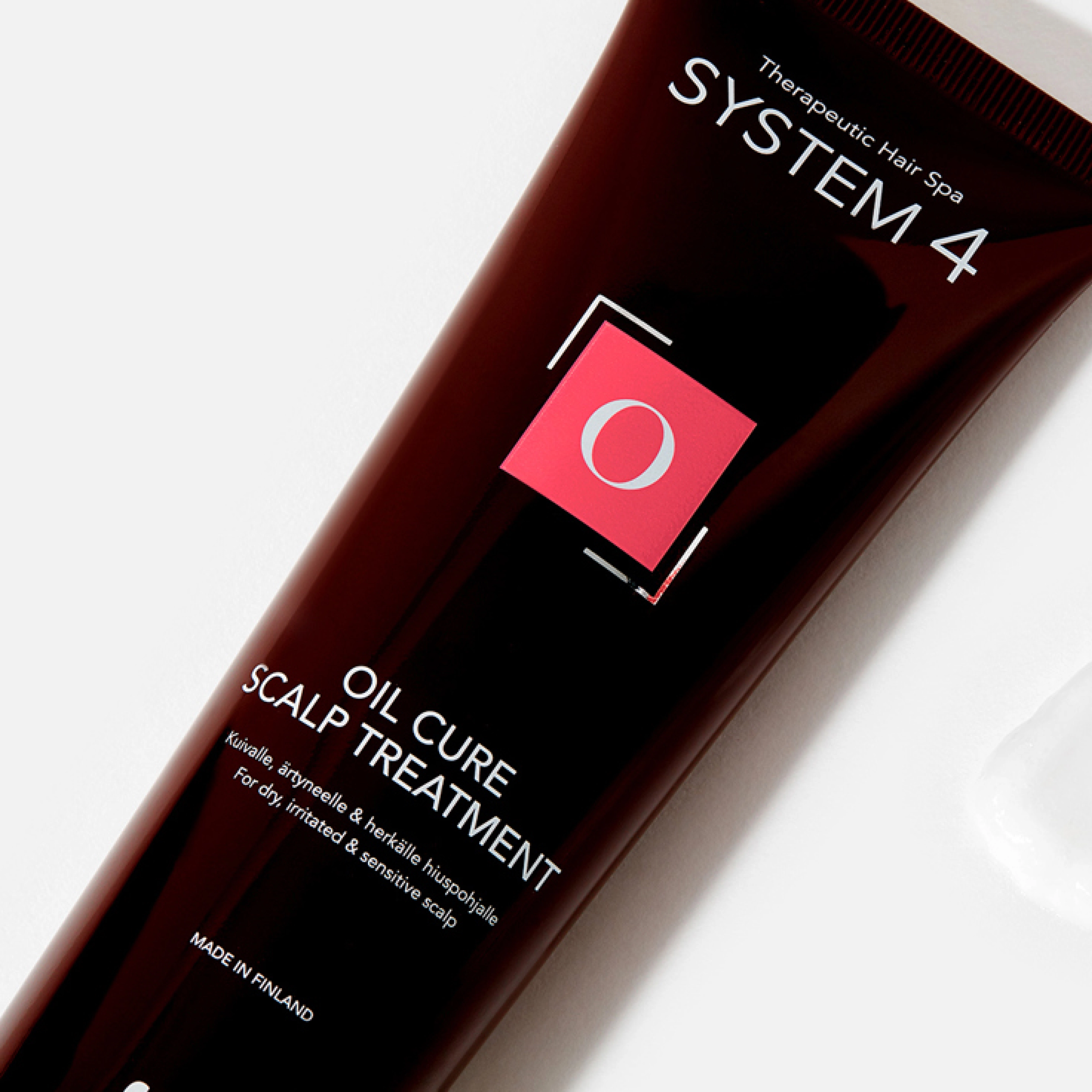 Пілінгова маска для очищення шкіри голови System4 O Oil Cure Scalp Treatment SIM SENSITIVE Обʼєм 150 мл — фото 2