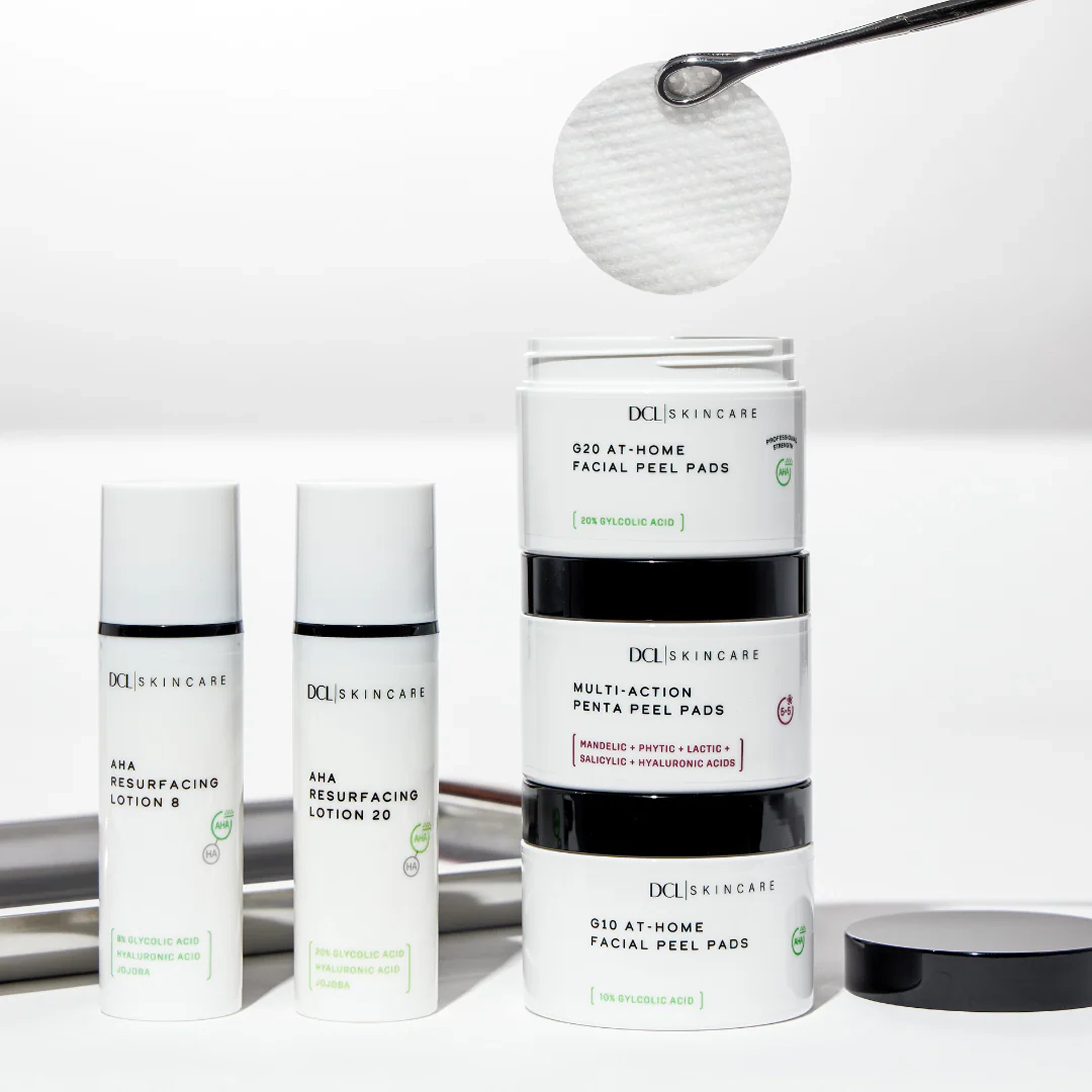 Домашний мультикислотный пилинг для обновления кожи Multi-Action Penta Peel DCL — фото 3