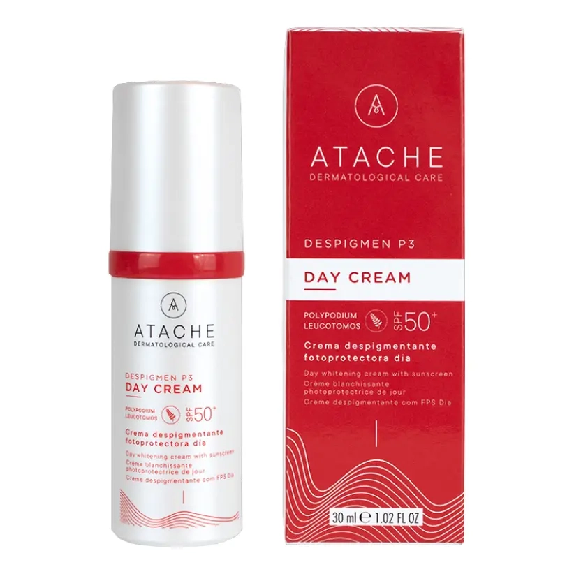 Денний крем для обличчя з депігментуючою дією Despigment P3 Day Cream SPF 50+ ATACHE Обʼєм 30 мл