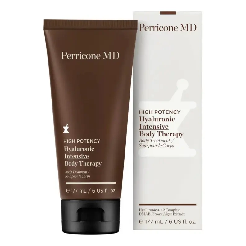 Зволожувальний крем для тіла з гіалуроновою кислотою High Potency Hyaluronic Intensive Body Therapy PERRICONE MD Обʼєм 177 мл