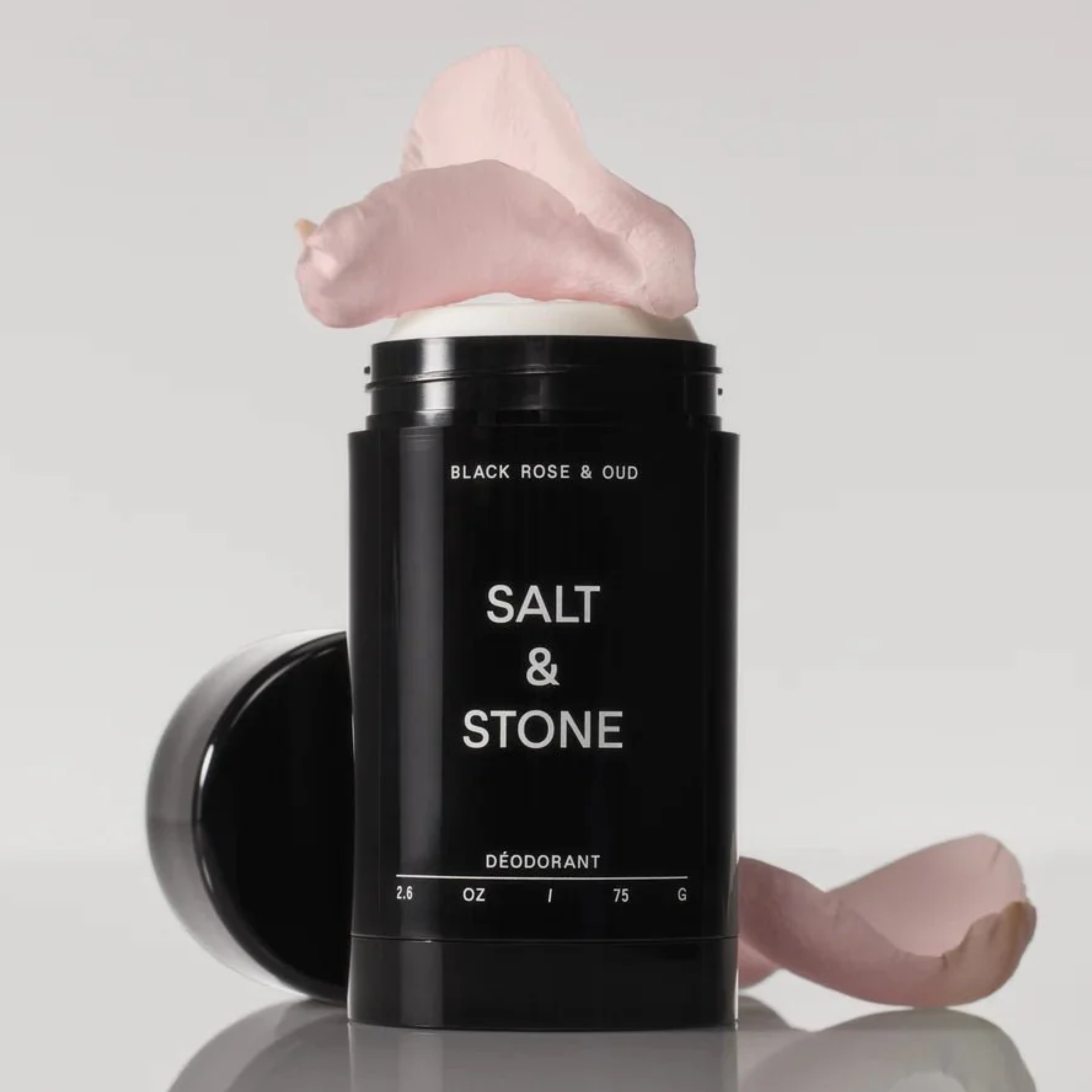 Натуральний дезодорант з ароматом чорної троянди та уда Natural Deodorant Black Rose & Oud - Formula Nº 1 SALT & STONE Вага 75 г — фото 4