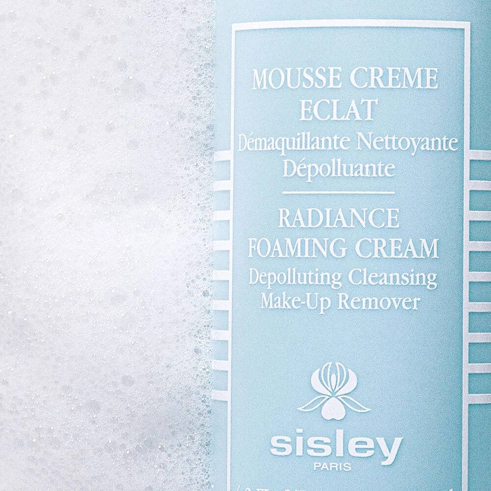 Пенный крем-мусс для снятия макияжа и очищения Radiance Foaming Cream SISLEY PARIS Объем 125 мл — фото 3