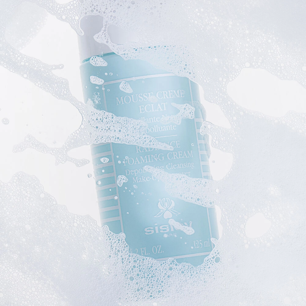 Пенный крем-мусс для снятия макияжа и очищения Radiance Foaming Cream SISLEY PARIS Объем 125 мл — фото 5