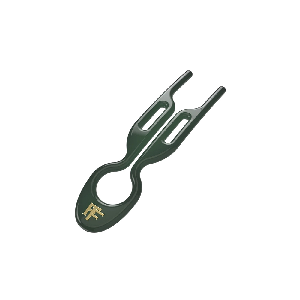 Набір шпильок для волосся № 1 Hairpin Emerald Green (5 per box) FIONA FRANCHIMON — фото 3