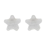 Набор мини заколок-крабов Baby Star Clip Set in Silver Tinsel EMI JAY