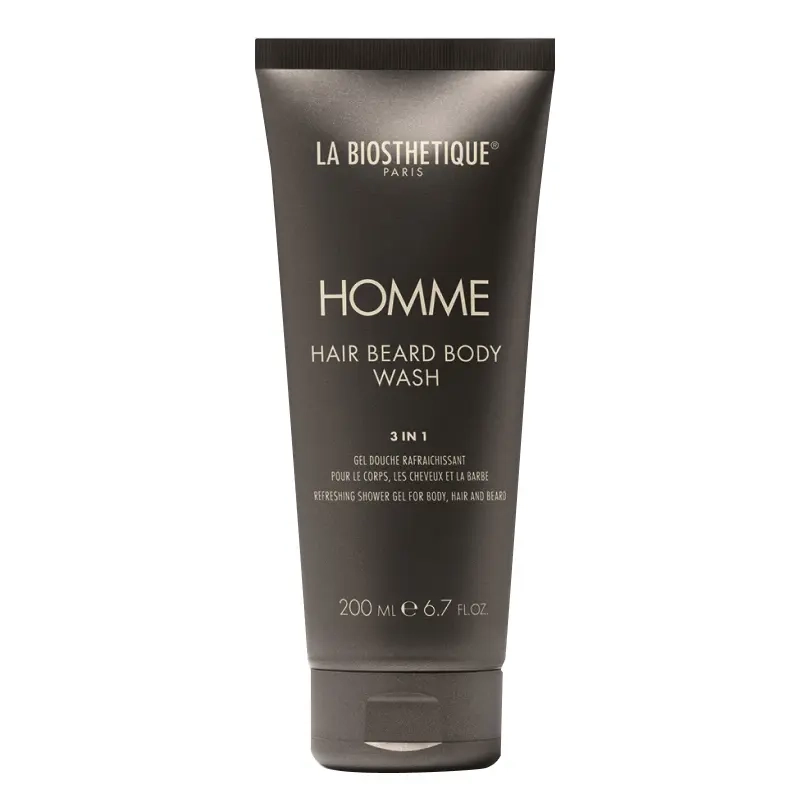 Гель 3 в 1 для тела, волос и бороды Hair Beard Body Wash LA BIOSTHETIQUE Объем 200 мл