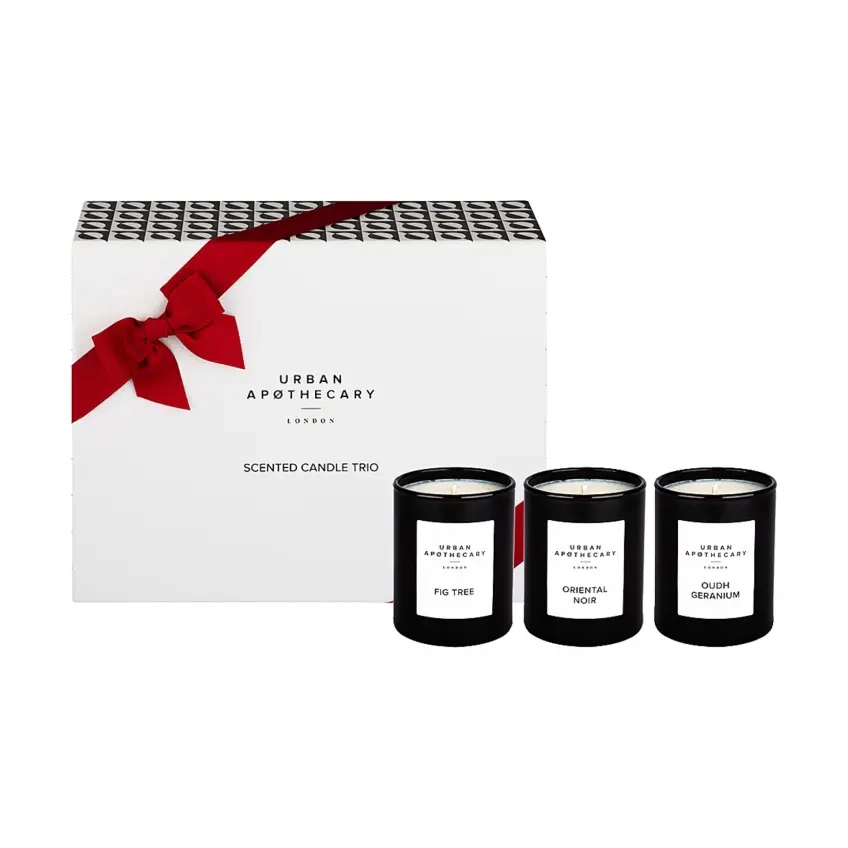 Подарунковий набір свічок Wanderlust Scented Candle Trio URBAN APOTHECARY