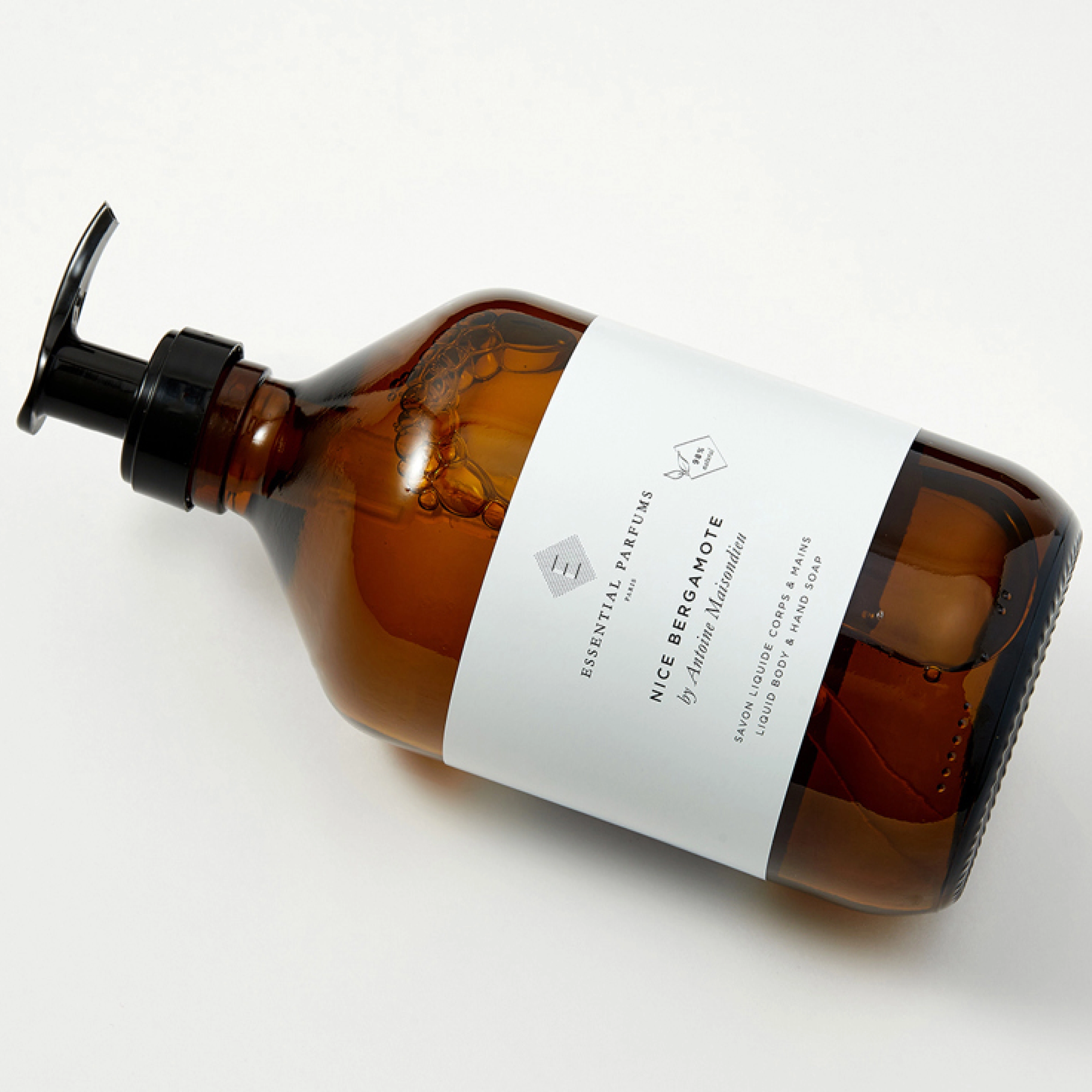 Рідке мило для рук і тіла Nice Bergamote Liquid Body & Hand Soap ESSENTIAL PARFUMS Обʼєм 500 мл — фото 2