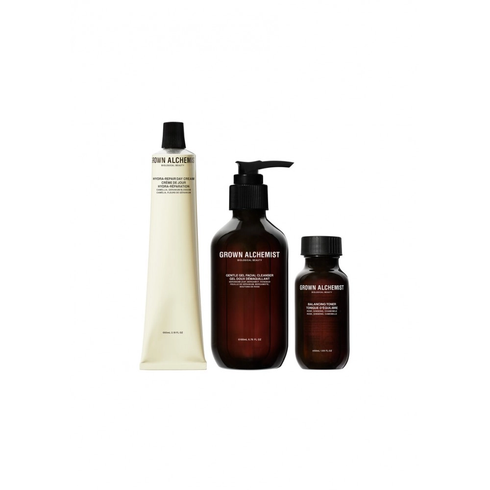 Набір для 3-етапного відновлення шкіри 3-Step Skin Reset Kit GROWN ALCHEMIST — фото 2
