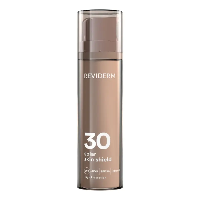 Сонцезахисний гель з ефектом anti-age Solar Skin Shield SPF 30 REVIDERM Обʼєм 120 мл