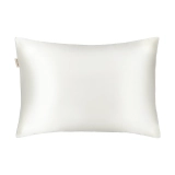 Шовкова наволочка з сатином Soft Silk Pillowcase MON MOU Відтінок Ivory
