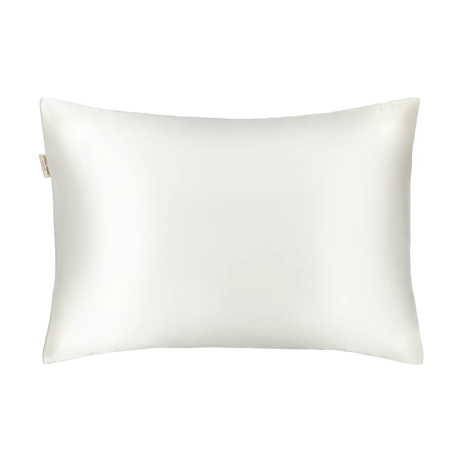Шовкова наволочка з сатином Soft Silk Pillowcase MON MOU Відтінок Ivory