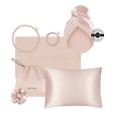 Набор шелковых аксессуаров Soft Silk Set Nude MON MOU