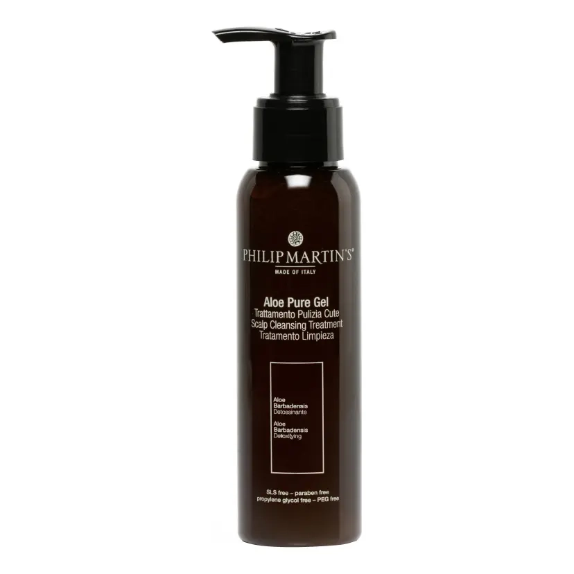 Гель алоэ для глубокого увлажнения и тонизации кожи головы Aloe Pure Gel PHILIP MARTIN`S Объем 100 мл