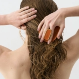 Щітка для волосся - Оранжева Brush Kinks, Coils & Curls Amber Orange MANTA — фото 3