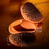Щітка для волосся - Оранжева Brush Kinks, Coils & Curls Amber Orange MANTA — фото 5