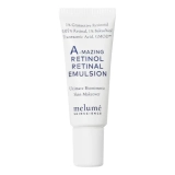 Нічна мікроемульсія з ретиноїдом і ретиналем A-mazing Retinol Retinal Emulsion MELUMÉ SKINSCIENCE Обʼєм 10 мл