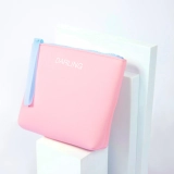 Брендовая косметичка из неопрена Bicolor D Neoprene Bag DARLING — фото 2