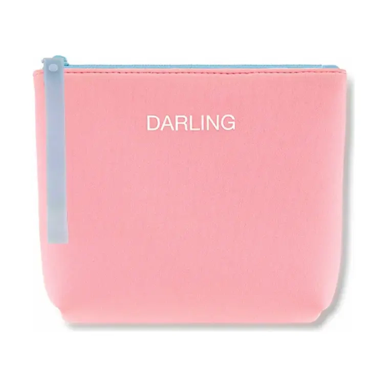 Брендовая косметичка из неопрена Bicolor D Neoprene Bag DARLING