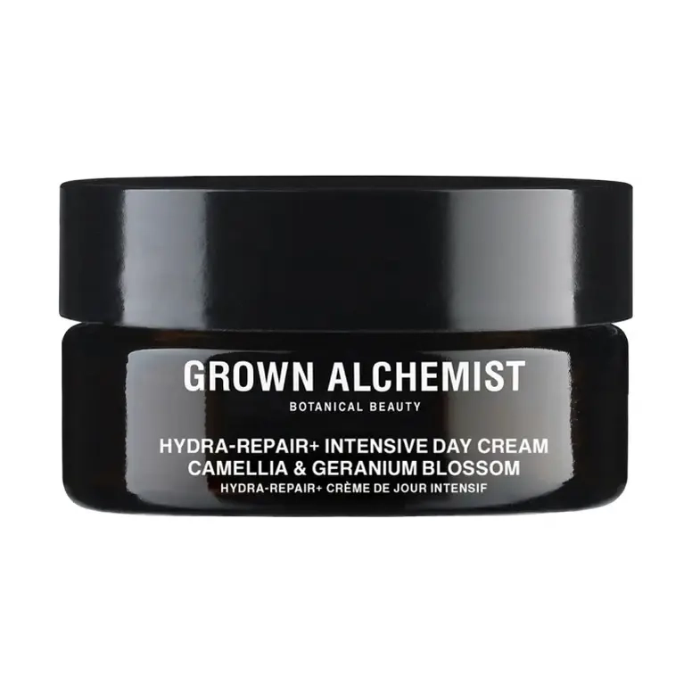 Интенсивный увлажняющий дневной крем Hydra Repair Intensive Day Cream: Camellia, Geranium Blossom GROWN ALCHEMIST Объем 40 мл
