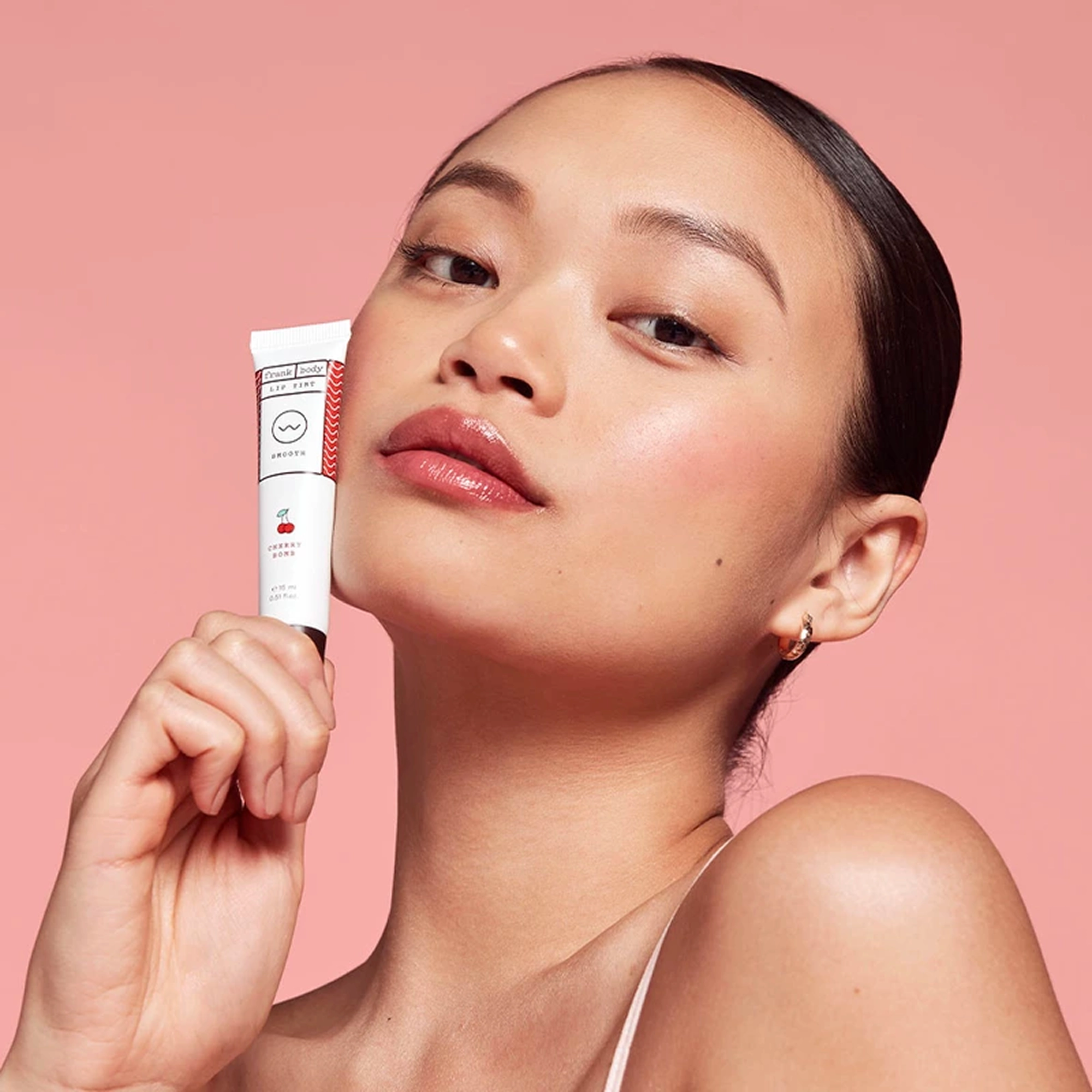 Тінт для губ та щік Lip Tint FRANK BODY Відтінок Cherry Bomb — фото 4