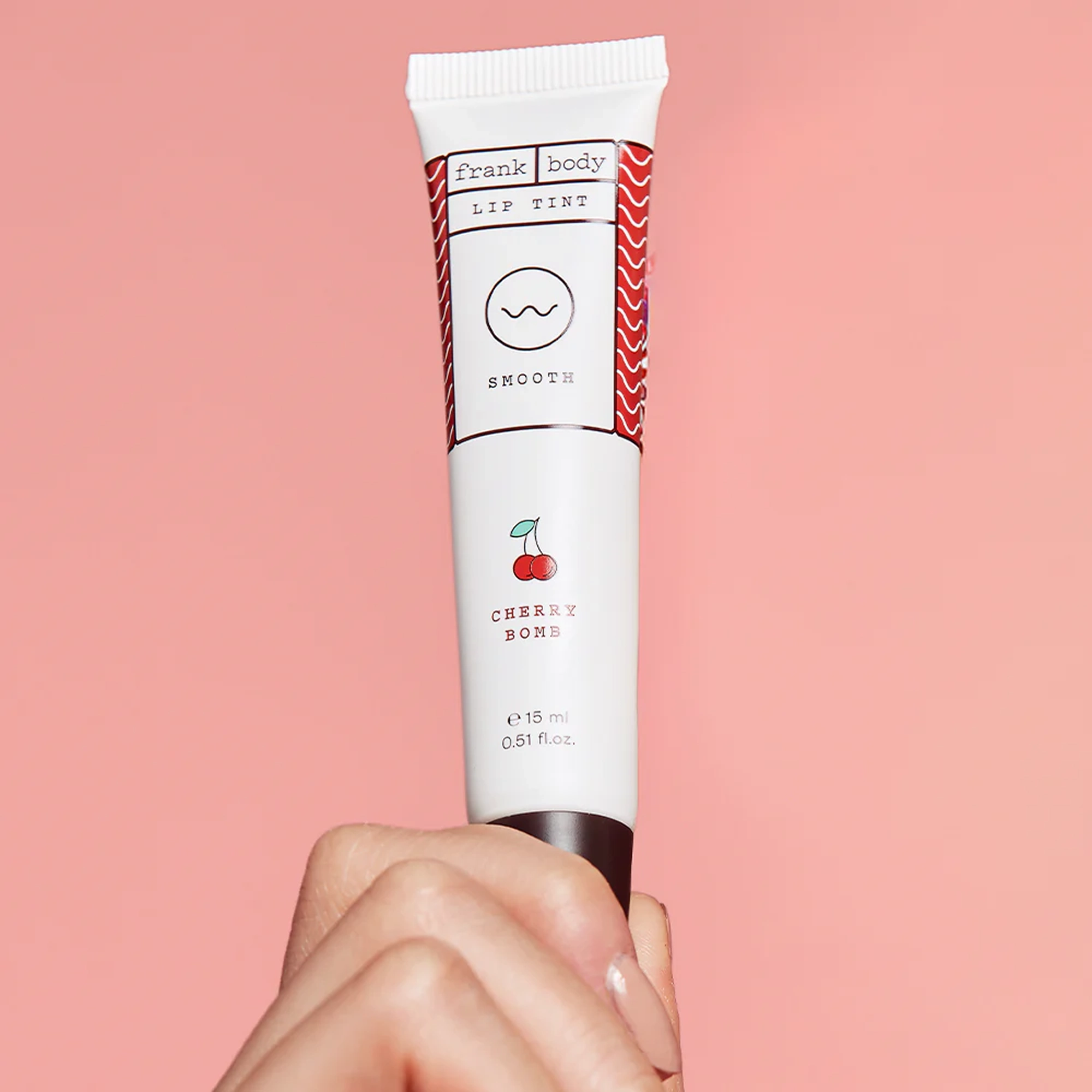 Тінт для губ та щік Lip Tint FRANK BODY Відтінок Cherry Bomb — фото 6