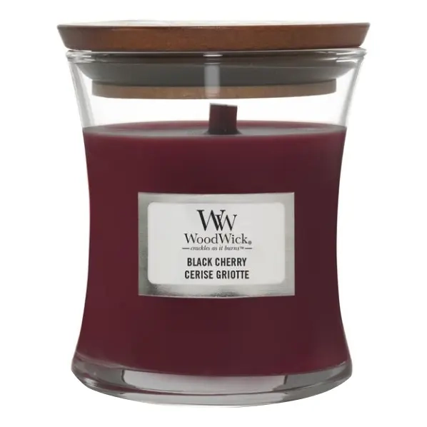 Ароматична свічка з ароматом соковитої черешні Mini Black Cherry WOODWICK Вага 85 г