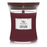 Ароматична свічка з ароматом темної вишні та амбри Medium Phantom Cherry WOODWICK Вага 275 г