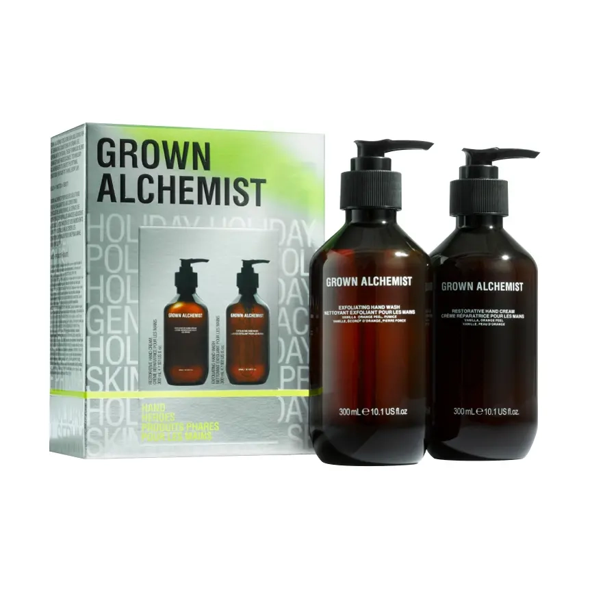 Подарунковий набір для очищення та зволоження рук Hand Heroes GROWN ALCHEMIST